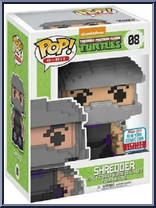 Shredder (8-Bit) from Teenage Mutant Ninja Turtles - Pop! Vinyl Figures manufactured by Funko [Front]
