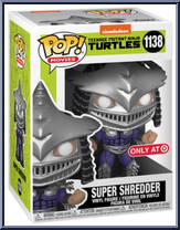 Shredder (Metallic) (Secret of the Ooze) from Teenage Mutant Ninja Turtles - Pop! Vinyl Figures manufactured by Funko [Front]