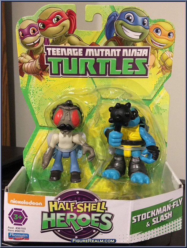 Playmates Half Shell Heroes Teenage Mutant Ninja Turtles Baxter Stockman 
