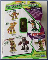 Shredder from Teenage Mutant Ninja Turtles - Half Shell Heroes - Talking Turtles manufactured by Playmates [Back]