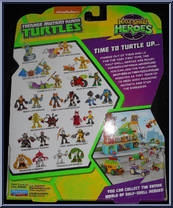 Kirby Bat & Mutagen Man from Teenage Mutant Ninja Turtles - Half Shell Heroes - 2-Packs manufactured by Playmates [Back]