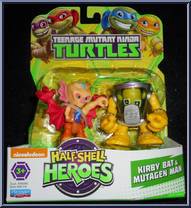 Kirby Bat & Mutagen Man from Teenage Mutant Ninja Turtles - Half Shell Heroes - 2-Packs manufactured by Playmates [Front]