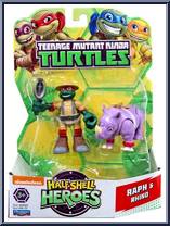 Raph & Rhino from Teenage Mutant Ninja Turtles - Half Shell Heroes - 2-Packs manufactured by Playmates [Front]