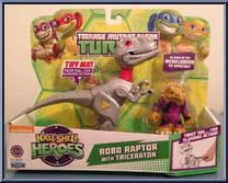 Robo Raptor (with Triceraton) Action Figure