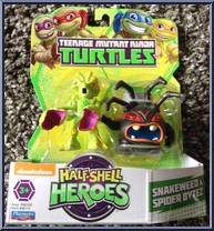 Snakeweed & Spider Bytez from Teenage Mutant Ninja Turtles - Half Shell Heroes - 2-Packs manufactured by Playmates [Front]
