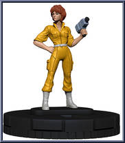 April O'Neil from Teenage Mutant Ninja Turtles - HeroClix - Shredder's Return manufactured by WizKids [Loose]