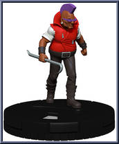Bebop (Purple Glasses) from Teenage Mutant Ninja Turtles - HeroClix - Shredder's Return manufactured by WizKids [Loose]