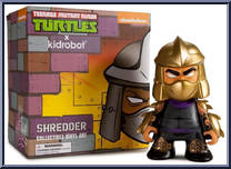 Shredder (Gold) from Teenage Mutant Ninja Turtles - Vinyl Figures manufactured by Kidrobot [Front]