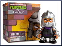 Shredder (Silver) from Teenage Mutant Ninja Turtles - Vinyl Figures manufactured by Kidrobot [Front]