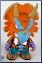 Triceraton from Teenage Mutant Ninja Turtles - Vinyl Minis manufactured by Kidrobot [Loose]