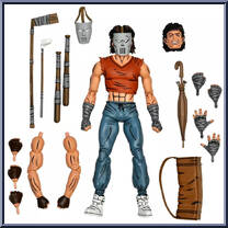 Casey Jones (Red Shirt) from Teenage Mutant Ninja Turtles - Mirage Comics - Basic Series manufactured by Neca [Loose]