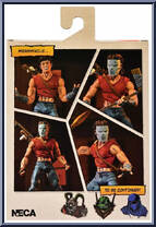 Casey Jones (Red Shirt) from Teenage Mutant Ninja Turtles - Mirage Comics - Basic Series manufactured by Neca [Back]