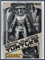 Elite Guard (Black & White Variant) from Teenage Mutant Ninja Turtles - Mirage Comics - Basic Series manufactured by Neca [Front]