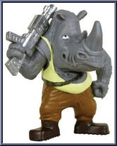 Rocksteady from Teenage Mutant Ninja Turtles - Mutant Mayhem - Minis manufactured by Playmates [Loose]