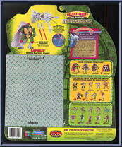 Camo-Bandana Raphael from Teenage Mutant Ninja Turtles - Next Mutation - Turtleflage - Deluxe Figures manufactured by Playmates [Back]