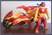 Turtleflage Leo (with Camo Blitz Cycle) Action Figure