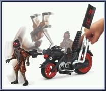 Dragon Chopper from Teenage Mutant Ninja Turtles - Nickelodeon - Vehicles manufactured by Playmates [Loose]