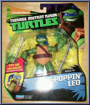 Eye-Poppin' Leo from Teenage Mutant Ninja Turtles - Nickelodeon - Basic Series manufactured by Playmates [Front]