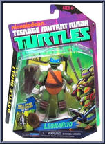 Leonardo from Teenage Mutant Ninja Turtles - Nickelodeon - Battle Shell manufactured by Playmates [Front]