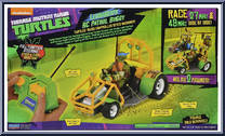 Leonardo's RC Patrol Buggy from Teenage Mutant Ninja Turtles - Nickelodeon - Patrol Buggies manufactured by Playmates [Back]