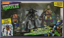 Leo / Rahzar / Donnie from Teenage Mutant Ninja Turtles - Nickelodeon - Mutations manufactured by Playmates [Front]