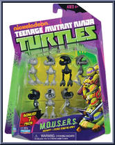 M.O.U.S.E.R.S. from Teenage Mutant Ninja Turtles - Nickelodeon - Basic Series manufactured by Playmates [Front]