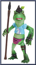 Napoleon Bonafrog from Teenage Mutant Ninja Turtles - Nickelodeon - Basic Series manufactured by Playmates [Loose]