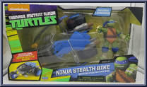 Ninja Stealth Bike (with Leonardo) Action Figure