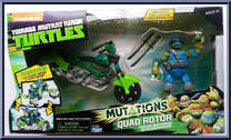 Quad Rotor (with Cloud Cruisin' Leo) from Teenage Mutant Ninja Turtles - Nickelodeon - Mutations manufactured by Playmates [Front]
