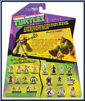 Raphael & Michelangelo from Teenage Mutant Ninja Turtles - Nickelodeon - Ninjas in Training manufactured by Playmates [Back]