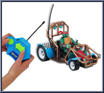Raphael's RC Patrol Buggy from Teenage Mutant Ninja Turtles - Nickelodeon - Patrol Buggies manufactured by Playmates [Loose]