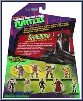Shredder from Teenage Mutant Ninja Turtles - Nickelodeon - Basic Series manufactured by Playmates [Back]
