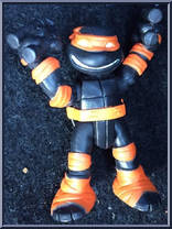 Stealth Michelangelo Action Figure