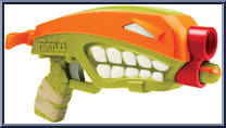T-Blasts: Double-Barrel Michelangelo from Teenage Mutant Ninja Turtles - Nickelodeon - Role Play manufactured by Playmates [Loose]