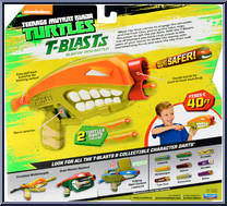 T-Blasts: Double-Barrel Michelangelo from Teenage Mutant Ninja Turtles - Nickelodeon - Role Play manufactured by Playmates [Back]