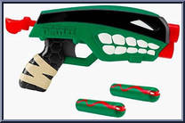 T-Blasts: Double-Barrel Super Ninja Raph from Teenage Mutant Ninja Turtles - Nickelodeon - Role Play manufactured by Playmates [Loose]