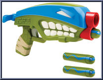 T-Blasts: Double-Barrel Leonardo from Teenage Mutant Ninja Turtles - Nickelodeon - Role Play manufactured by Playmates [Loose]