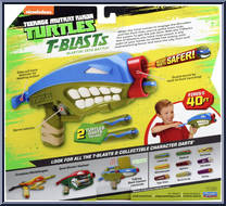 T-Blasts: Double-Barrel Leonardo from Teenage Mutant Ninja Turtles - Nickelodeon - Role Play manufactured by Playmates [Back]