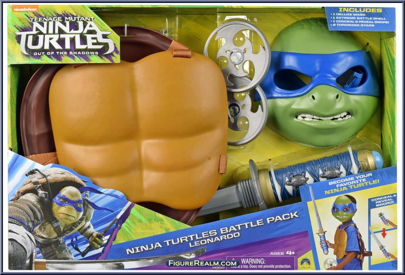 teenage mutant ninja turtles LEONARDO 2016 Movie Battle –  ActionFiguresandComics