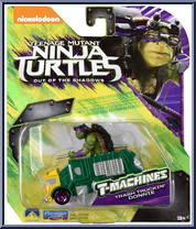 Trash Truckin' Donnie from Teenage Mutant Ninja Turtles - Out of the Shadows - T-Machines manufactured by Playmates [Front]
