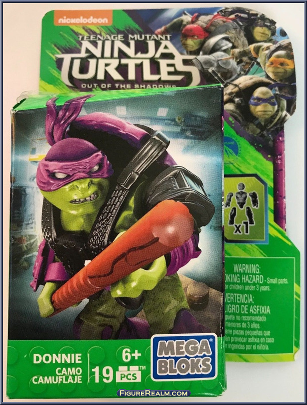 Teenage Mutant Ninja Turtles Out of the Shadows Donnie Set DPW18 Camo 