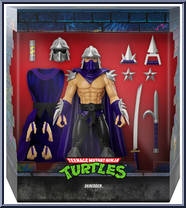 Shredder (Silver Armor) from Teenage Mutant Ninja Turtles - Ultimates! manufactured by Super7 [Front]
