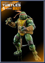 Mikey from Teenage Mutant Ninja Turtles - Kevin Eastman manufactured by Threezero [Loose]