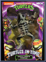 Shell Shock Turtle from Teenage Mutant Ninja Turtles - Turtles in Time - Exclusives manufactured by Neca [Front]