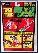 Beast Boy Rocket Glider from Teen Titans - Vehicles manufactured by Bandai [Back]