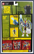 Master of Games from Teen Titans - Basic Series manufactured by Bandai [Back]