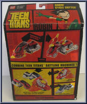 Robin Cycle Cutter from Teen Titans - Vehicles manufactured by Bandai [Back]