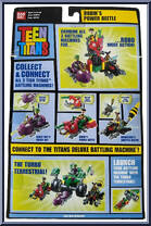 Robin's Power Beetle from Teen Titans - Vehicles manufactured by Bandai [Back]