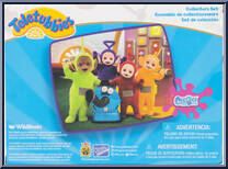 Teletubbies CheeBee Flocked 5 Pack Set from Teletubbies - Basic Series manufactured by Loyal Subjects [Back]