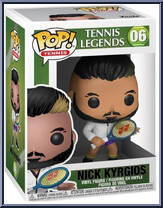 Nick Kyrgios (Tennis Legends) from Tennis Legends - Pop! Vinyl Figures manufactured by Funko [Front]